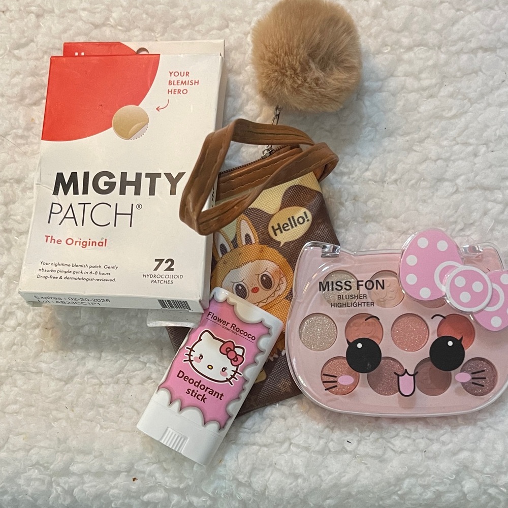 Blush and Highlighter Palette - Pink and Brown Plus more